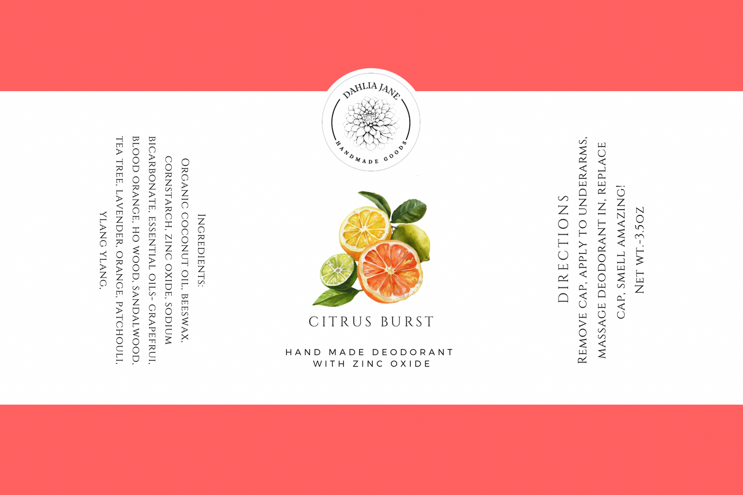 Citrus Burst Deodorant