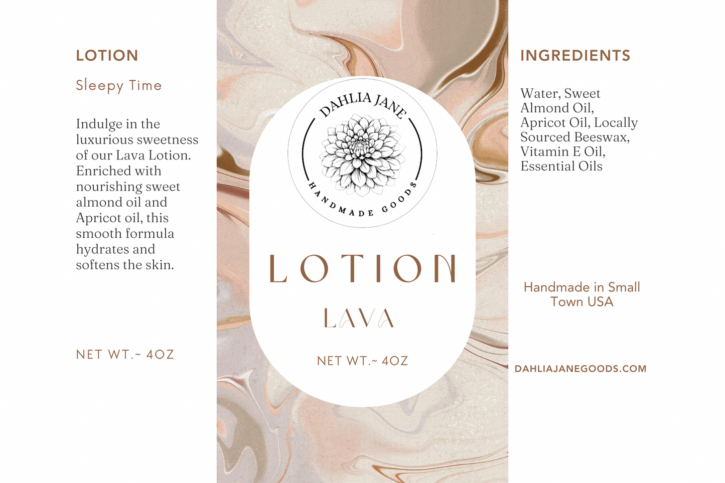 Lava Lotion