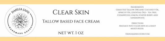 Tallow Facial Moisturizer