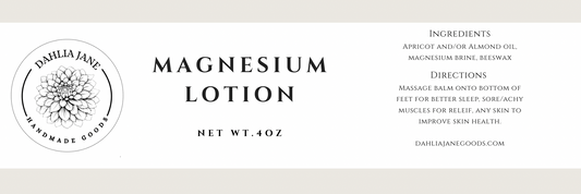 Magnesium Lotion